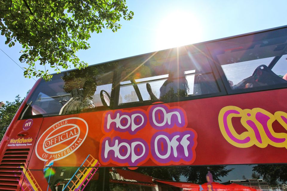 hop on hop off bus bootstour amsterdam ()